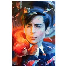 Картина по номерам на холсте сериал Академия Амбрелла Номер Пятый - 6804 В 60x40