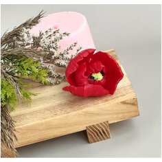 Силиконовая форма для мыла HobbyPage Мак закрытый