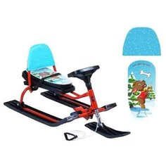 Снегокат 124 Comfort Baby Friends Бим со складной спинкой Bars