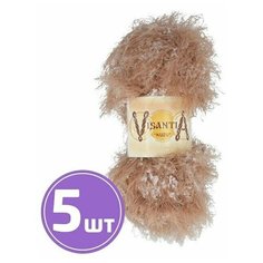 Пряжа VISANTIA KUZU (12), бежевый, 5 шт. по 100 г