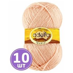 Пряжа Adelia MARIA (06), персиковый, 10 шт. по 50 г