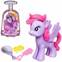 Фигурка Пони-пегас фиолетовая в чемоданчике, 1 шт. Junfa Toys