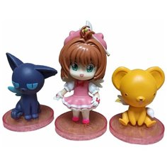 Фигурки Сакура - собирательница карт, 3шт,6-10см китай