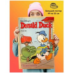 Плакат постер Duck Tales Donald Duck Утиные истории Дональд Дак 1st Color