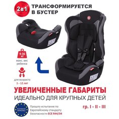 Автокресло группа 1/2/3 (9-36 кг) Babycare Upiter Plus, паутинка/черный