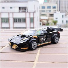 Конструктор аналог лего LEGO Speed Champions гоночная машина 096-B Zuanma