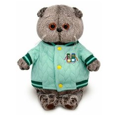Мягкая игрушка "Басик в бомбере", 25 см Basik&Co