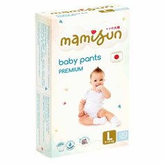 Подгузники-трусики детские Mamisun, размер: L (9-14кг), 42 шт