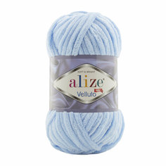 Пряжа Аlize Velluto 218 нежно голубой Alize