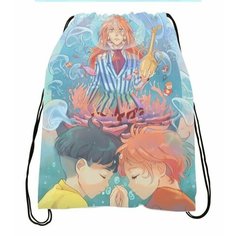 Сумка-мешок для обуви Рыбка Поньо на Утёсе №3 Migom