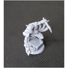 Миниатюра для настольных игр Ракшас Разбойник оборотень ДнД / Dungeons & Dragons, нри. Нет бренда