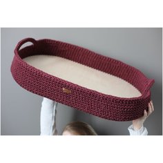 Люлька для новорожденных из хлопкового шнура Rotonda Knit