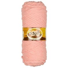 Пряжа Adelia Mimi, 100 % полиэстер, 100 г, 80 м, 5 шт., №08 св.коралловый