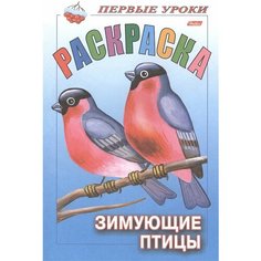 Первые уроки. Раскраска. Зимующие птицы Ademar