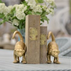 Подставка для книг Обезьянки 2 шт. Терраса Люкс