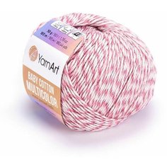 Пряжа YARNART Baby Cotton Multicolor YarnArt, тем. роза - 5217, 50% акрил, 50% хлопок, 10 мотков, 50 г, 165 м.