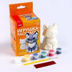 Игрушка-раскраска 3D Art "Снежный барс" Lori