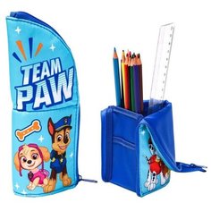 Пенал тубус-подставка "Team Paw", 8,5х21 см, Щенячий патруль