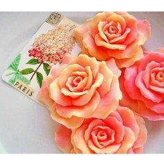Hobby молд / Силиконовая форма для мыла Роза Дрим