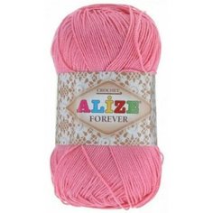 Пряжа Alize Forever ализе форевер 50 г/300 м (100% микрофибра) 185 пастельно-розовый