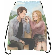 Мешок - сумка для обуви Kлуб Poмaнтики: Teни Ceнтфopa № 12 Bugrikshop