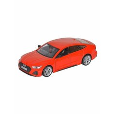 Машинка обычная AUDI RS7, 14 см, световые и звуковые эффекты, инерция, красный, 1 шт. Sweet Home