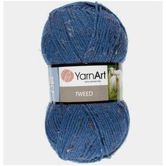 Пряжа для вязания YarnArt Tweed (ЯрнАрт Твид) - 230 (Синий) 100 гр / 300 м Musson