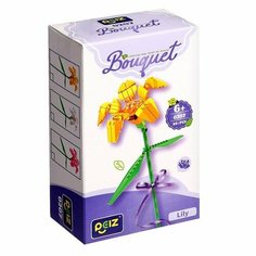 Конструктор Букет «Лилия», 89 деталей (комплект из 6 шт) Peizhi