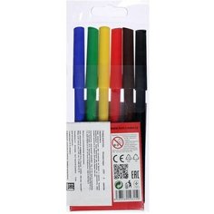 Фломастеры трехгранные 6 цветов "Звери", европодвес 1 набор Случай