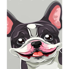 Картина по номерам Собака улыбака 40х50 см Hobby Home