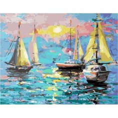 Картина по номерам Тихая гавань 40х50 см АртТойс