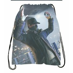 Сумка-мешок для обуви Watch Dogs, Сторожевые псы №7 Migom