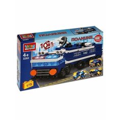 Конструктор Полицейская машина 10в1 ГОРОД МАСТЕРОВ