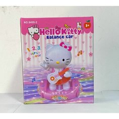 Игрушка на гироскутере со светомузыкой Balance Car, Hello Kitty