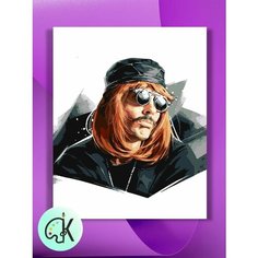 Картина по номерам на холсте Внутри Лапенко - Шершень, 40 х 50 см КУЛЬТУРА ЦВЕТА