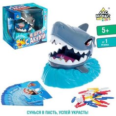 Настольная игра на ловкость «Не шути с акулой», пасть открывается ТероПром