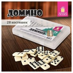 Игра Unitype настольная домино - (2 шт) Золотая сказка