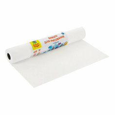 Бумага для рисования 42*1000см, Мульти-Пульти, в рулоне, 100г/м2, 351733