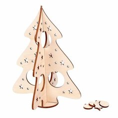 Модель из дерева «Ёлка сборная №25» Woodland