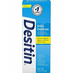 Daily Defence, крем от опрелостей синий 113г Desitin