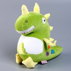 Мягкая игрушка Динозаврик , 40 см, цвет зелёный Denco Store