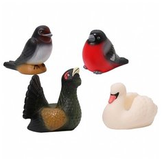 Набор резиновых игрушек Изучаем птиц. Коллекция 1. В4068 Весна