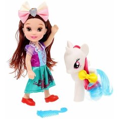 Кукла малышка София с пони и аксессуарами, Микс Denco Store