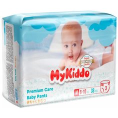 Подгузники-трусики Premium M 6-11кг 38шт Нет бренда
