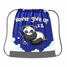 Мешок для обуви 490 х 410 мм, СДС-53 "Сонная панда" Пчёлка