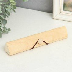 Шкатулка дерево под роспись треугольник Тонкий лист 19х3,4х3,4 см Китай