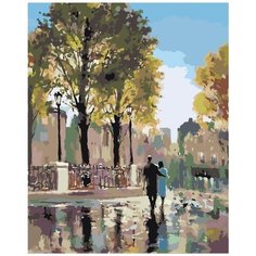 Картина по номерам Осенняя прогулка 40х50 см АртТойс