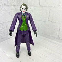 Фигурка Супергерои Джокер 30 см/ DC / Коллекционная фигурка / Подсветка / Звуковое сопровождение Noname