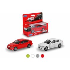 Машинка BMW 330i / модель машины 1:38 с пружинным механизмом / цвет в ассортименте Welly