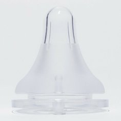 Соска силиконовая на бутылочку, антиколиковая, от 6 мес, быстрый поток Made in China